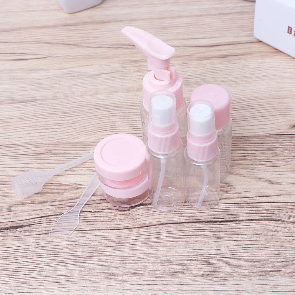 

Fine Mist Spray Bottle Set Refillable Lotion Cream Holder Portable Waterproof Mini Travel Dispense Bottle Style Eco Friendly