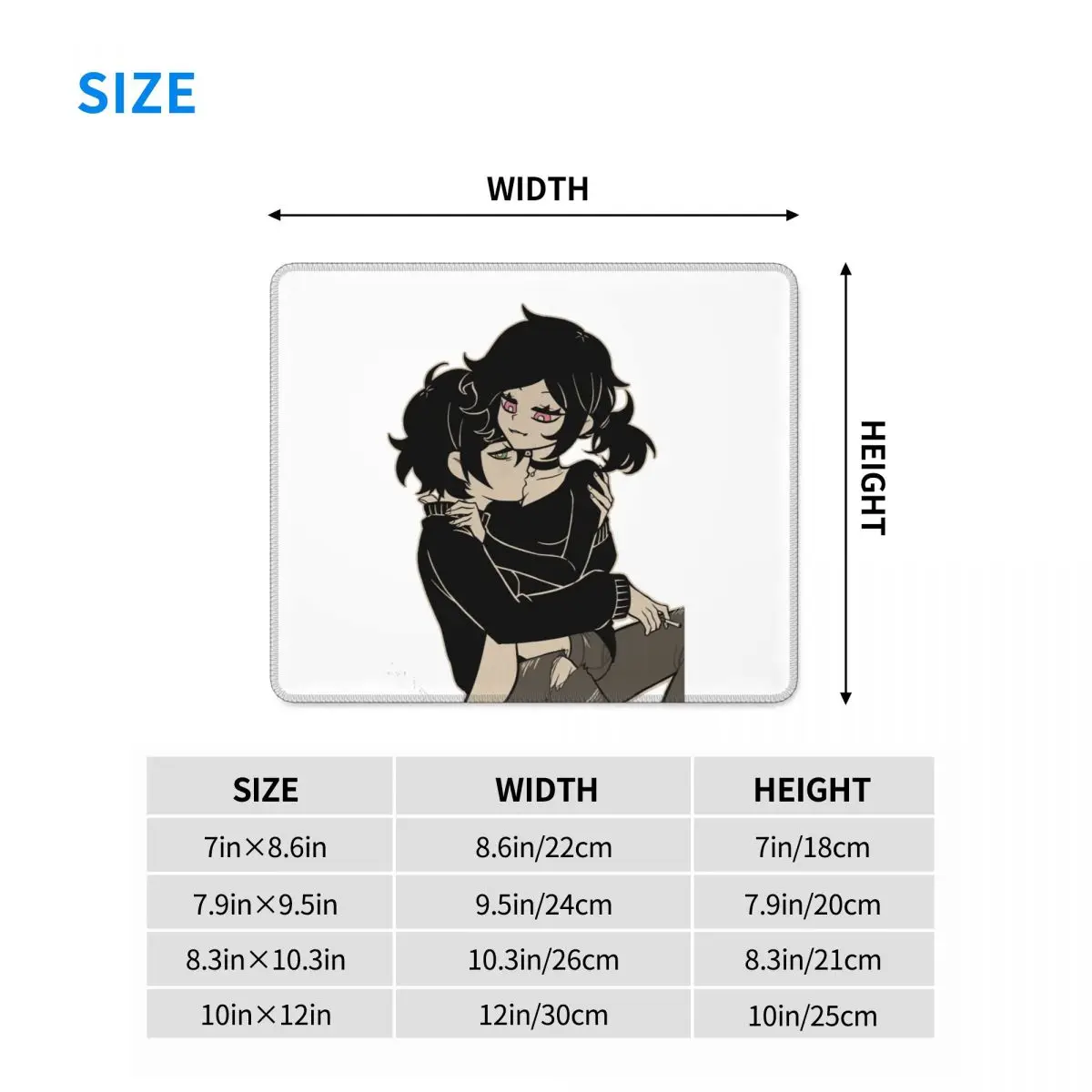 Ashley Dan Andrew The Coffin Of Andy And Leyley Mouse Pad Keyboard Komputer Mouse Mat Gamer PC Laptop Desk Mat Table Mats