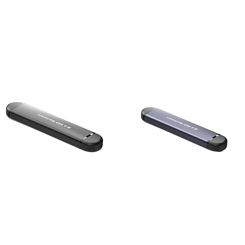 M.2 SATA Enclosure USB To M.2 NGFF SSD Case M2 Solid State Drive External Case Adapter For 2242 2260 2280 SSD