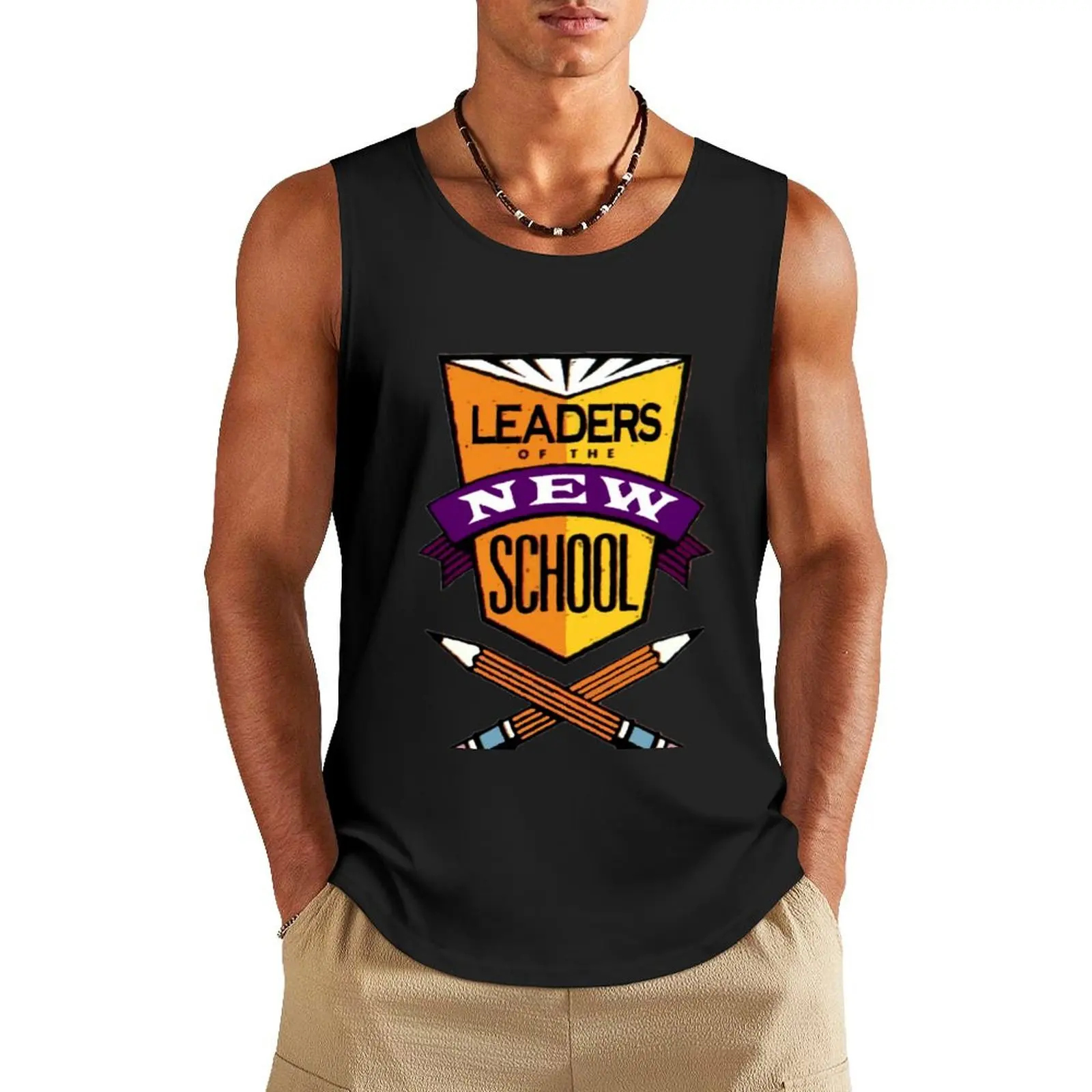 L.O.N.S Leaders Of The New Hip Hop Tank Top Gym wear anime gym summer clothes men 2024 Men's t-shirt