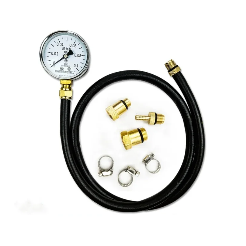 New! Diesel Gasoline Exhaust Back Pressure Gauge Pipe Blocked Boost Test