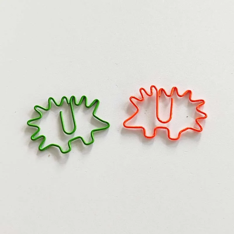 Hedgehog Paper Clip Metal Animal Paper Clips Custom Styling Paperpin Cartoon Hedgehog Paperclips Styling Pins