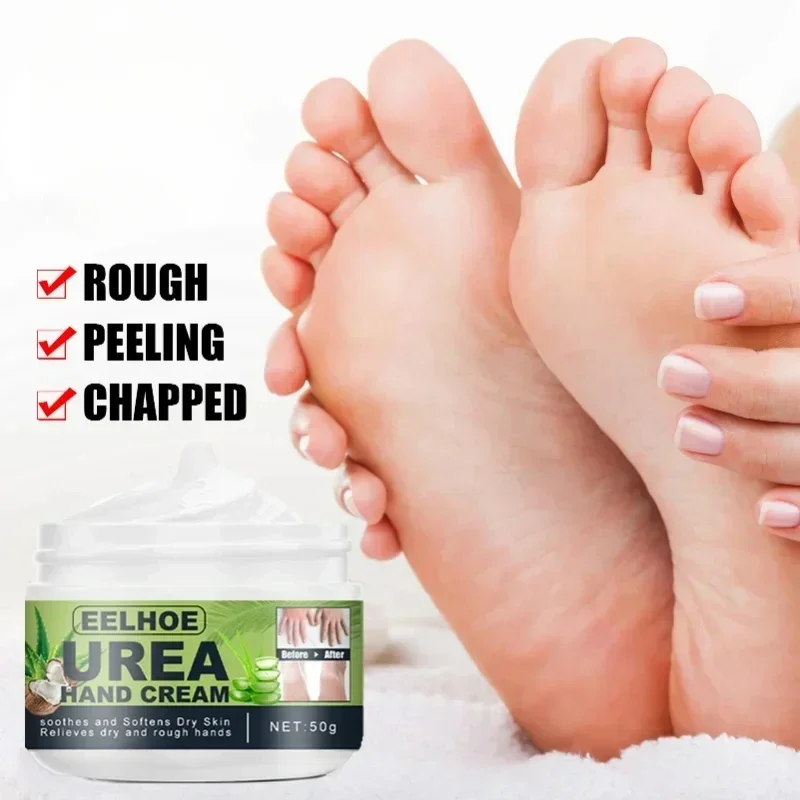 

50g Urea 42% Foot Cream Hand Anti Cracking Moisturizing Calluses Dead Skin Repair Rehydration Soften Cuticle Smooth Restore