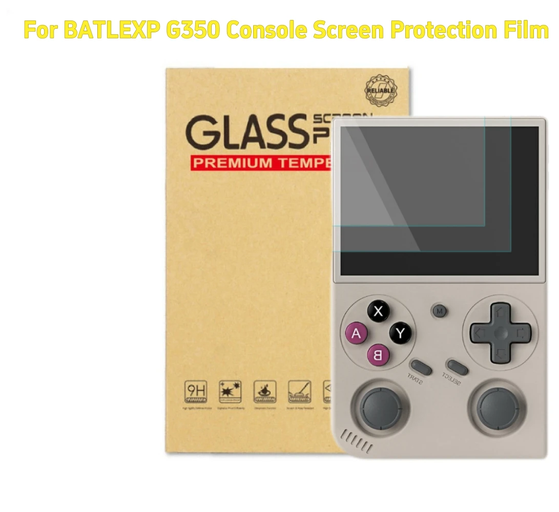 

2Pcs Tempered Protection Film for BATLEXP G350 Gaming Console Screen Protection Film