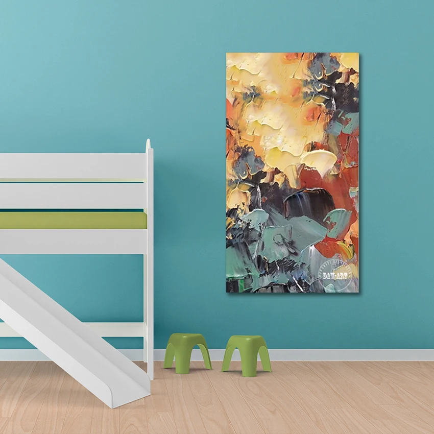 

Абстрактные украшения стены, нож, холст, картины маслом ручной работы, картина для гостиной, безрамное, современное офисное произведение искусства