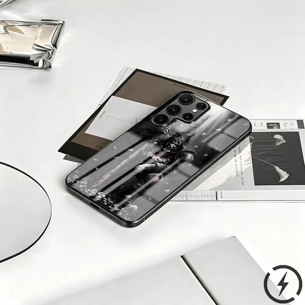 Pixel Game Blasphemy Phone Case For Samsung S26 S25 S24 S23 S22 S21 S20 Plus Ultra Fold A Glass Magnetic Case