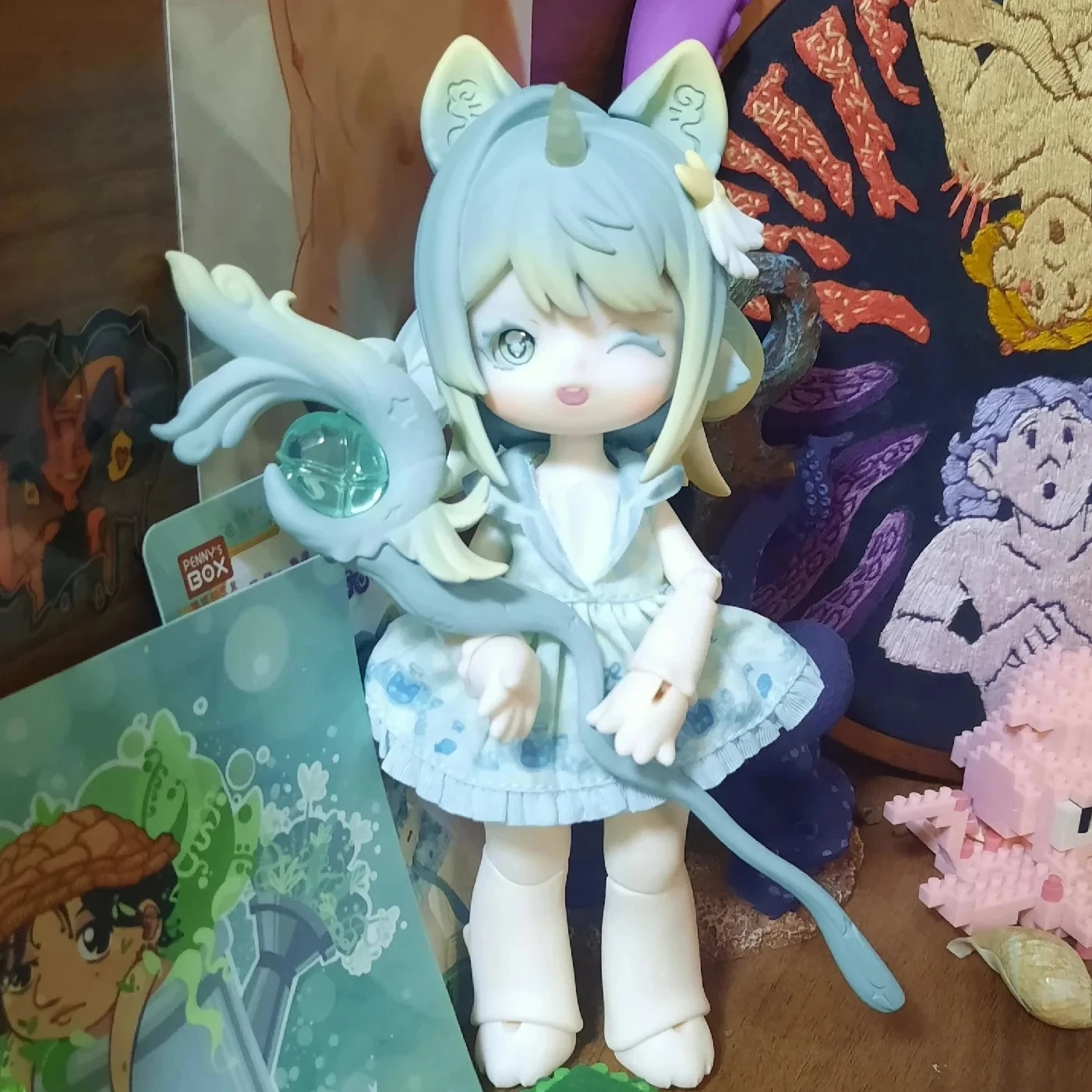 

Penny Box Cute Beast Magic Series Bjd Dolls Blind Box Mystery Box Caixa Caja Dolls Gift Desktop Ornament Anime Figure Toy