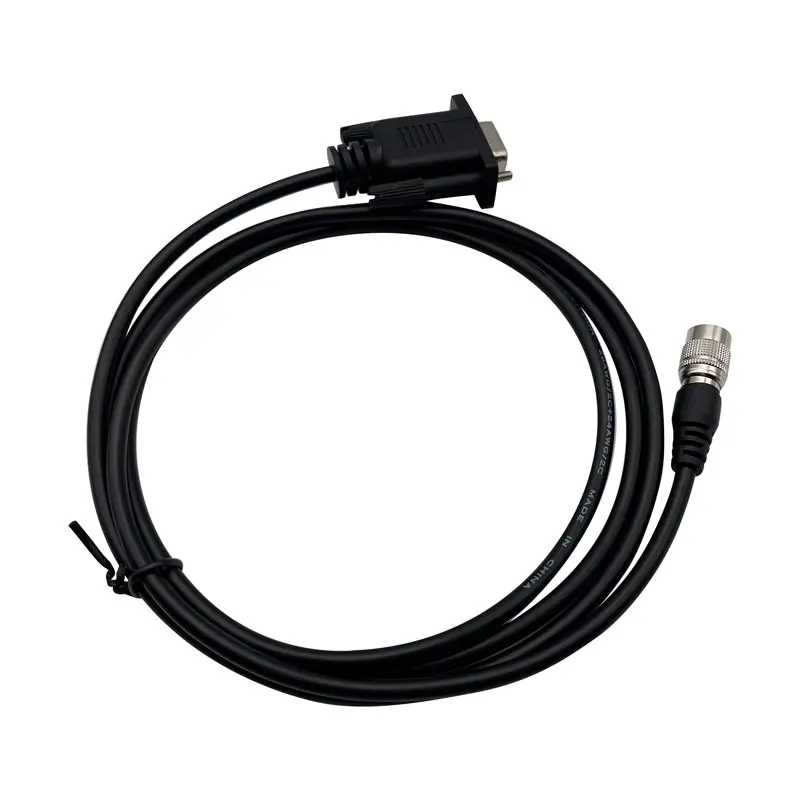 Brand NEW nikon Data Download Cable for nikon total stations  6-Pin COM RS232 date cable Compatible win8 / win7 / win10