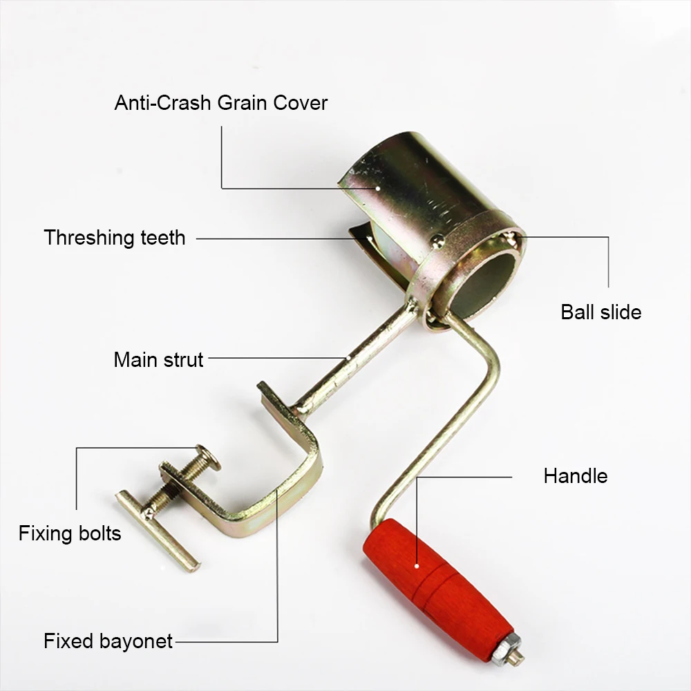 Manual Operated Corn Thresher Plucking Iron Corn Peeler Kitchen Corn Sheller Stripper Remover Gadgets