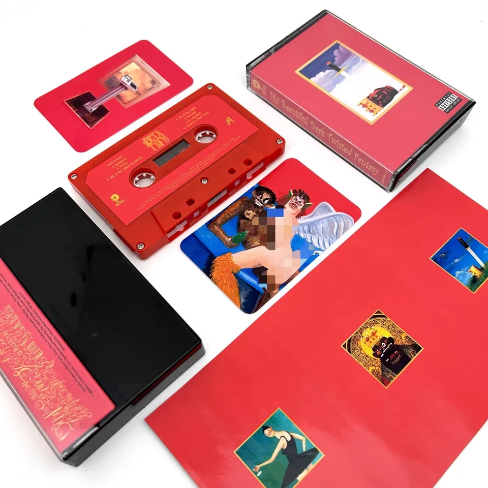 My Beautiful Dark Twisted Album Cassettes, Rap Kanye West YE Music