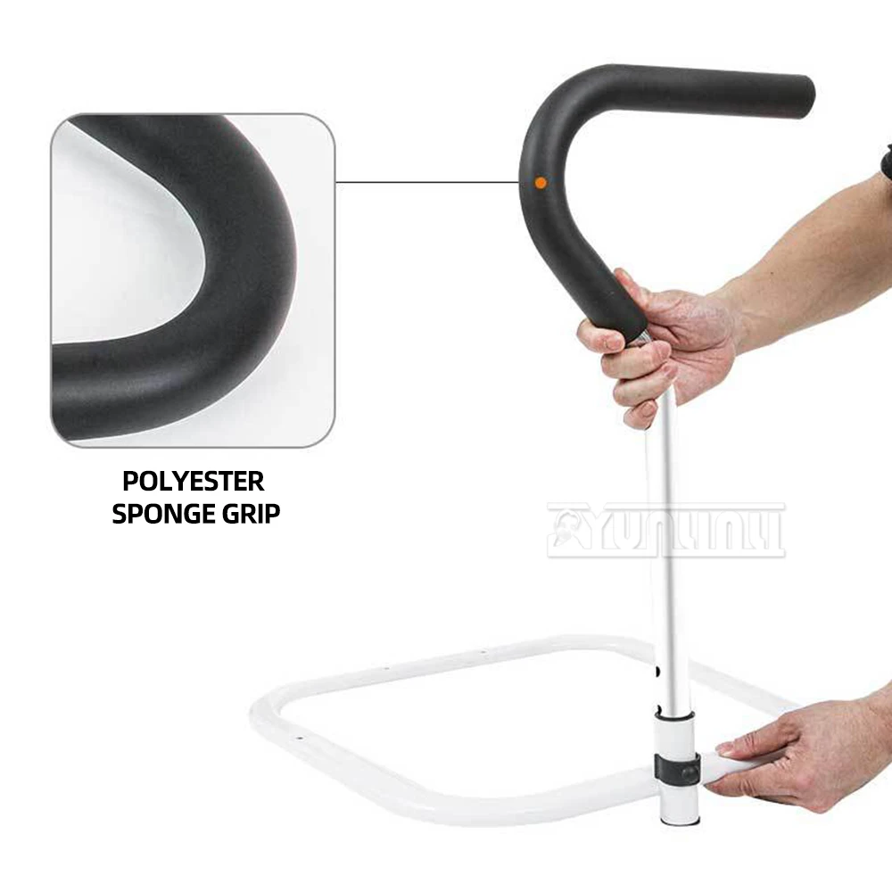 

Скрытые прикроватные поручни для пожилых людей. Ограждение о кровати для добавления безопасности.