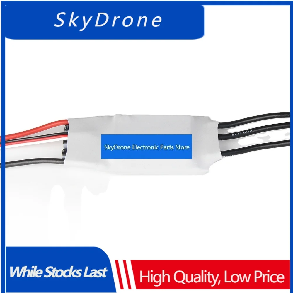 SkyDElT-Hobby High Quality AT75A Brushless RC Tank ESC For Fixed Wing RC s With 2S-6S Lipo Battery Power For FPV Racing