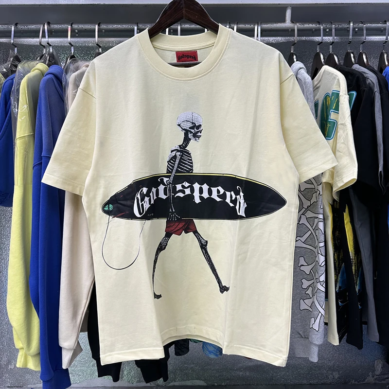 

SAINT OF MICHAEL 1:1 Fashion Streetwear Best Qualit Printed Tops Loose Oversize Casual Summer Tee Vintage T Shirt For Men