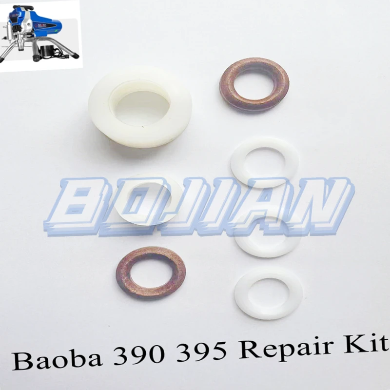 Kit de embalagem do reparo da bomba para o pulverizador Gro, aftermarket, Spay Gun 390, 395, 490, 495, 595, FK695, 244194