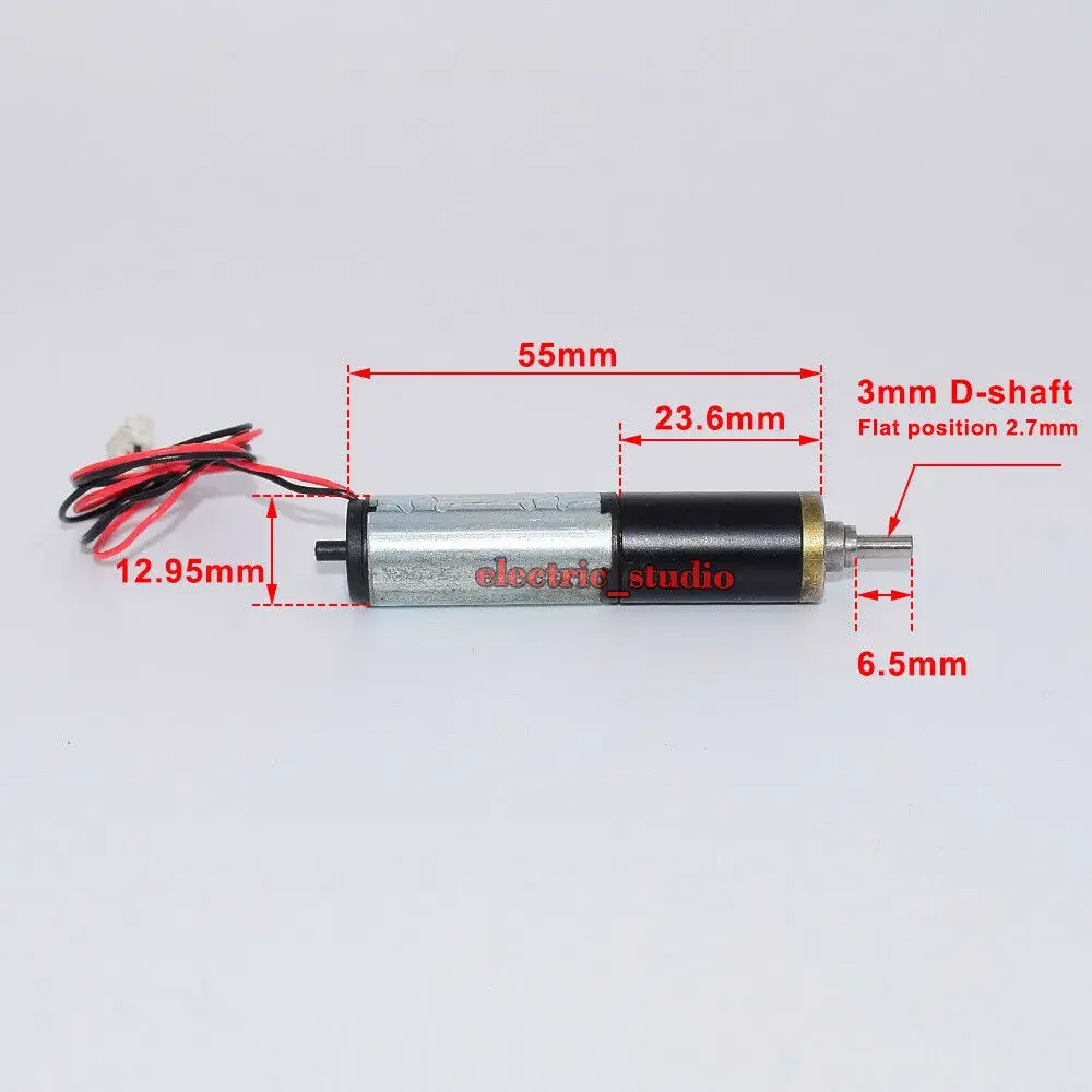 Maxon RE13 Motor Mini 13mm Coreless Planetary Gearbox Gear Motor DC 5V 9V 12V 102RPM High Torque Electric Motor DIY RC Robot Car image 5