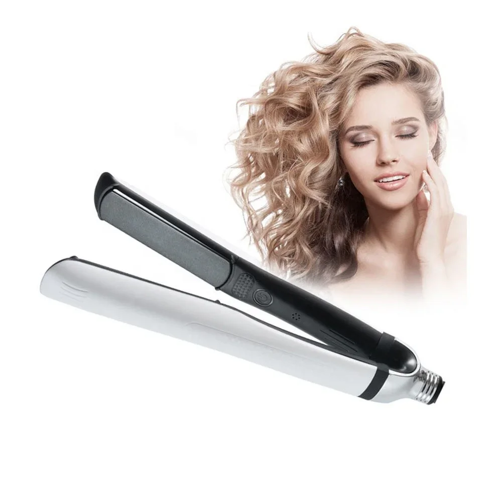 

2025 Titanium Flat Irons Salon Hotel Hair Straightener Oem Tourmaline Ceramic Flat Iron Hair Straighteners