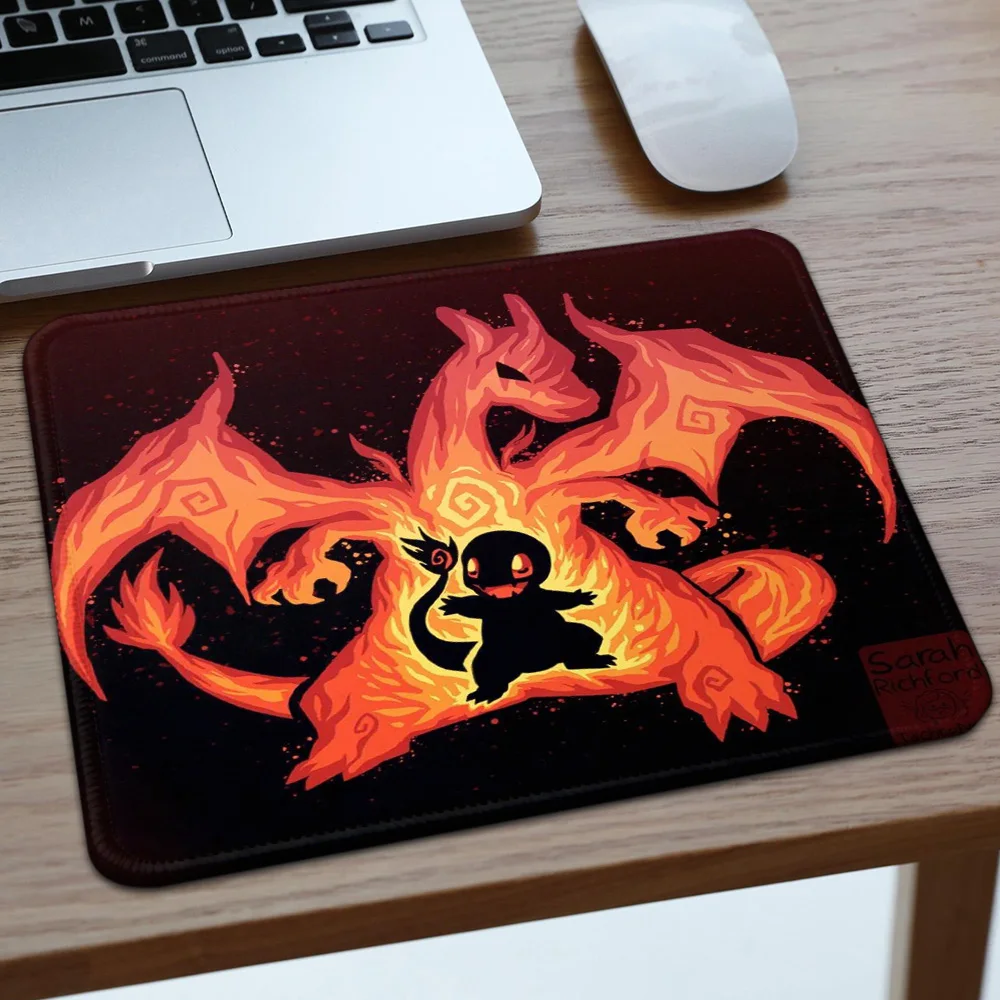 

Mosepad Kawaii P-Pokemones Computer Mat Desk Accessories Pc Gamer Mousepad Company Game Mats Mouse Anime Mause Table Decoration