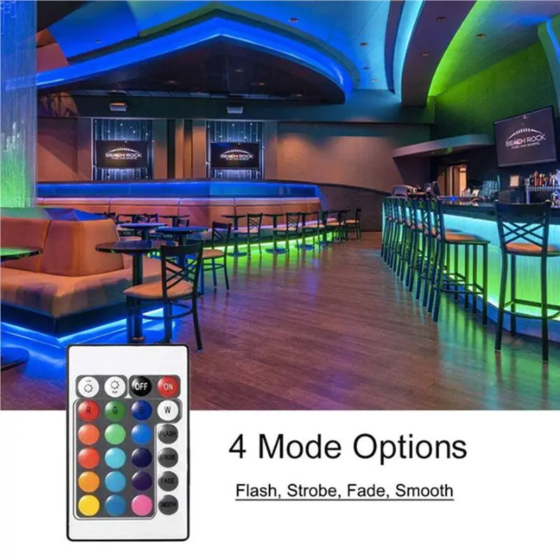 2025 Trend 8Pcs GU10 Bulbs And 1Remote Control With Memory Function 4Dynamic Lighting Modes Spotlight 17Colors Changeable Spotli