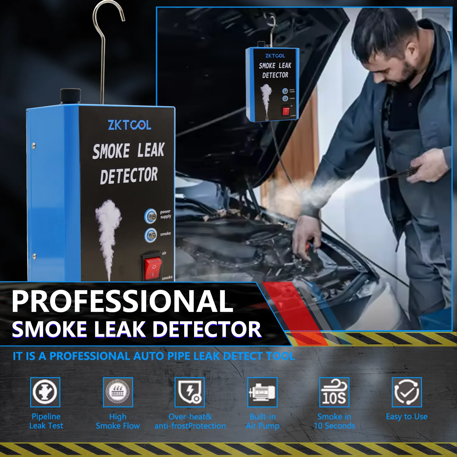 Detector de Fugas de Humo para - Smoke Alarm Escape Light reseña y precio