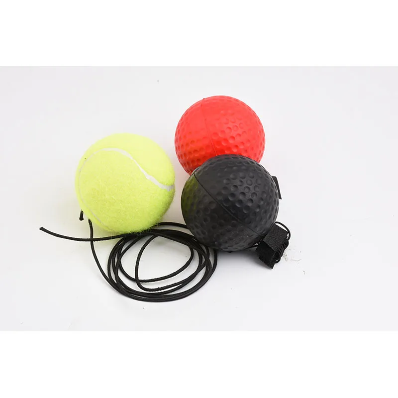 Boxing Ball on String Head Bands MMA Reflex Improve Speed Reactions Sports Fight Training Muscle Fitness Exercise Equipment