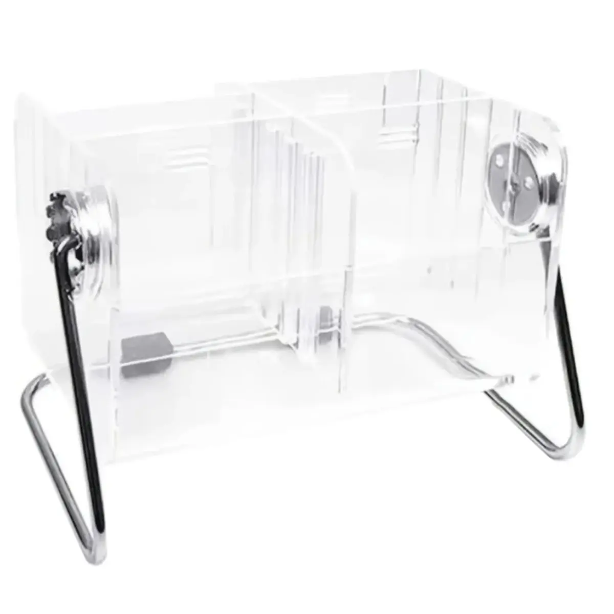 【Multifunctional】 1pc Remote Control Holder Organiser, 6 Slots Transparent Remote Control Holder Box, TV Air Conditioning Remote