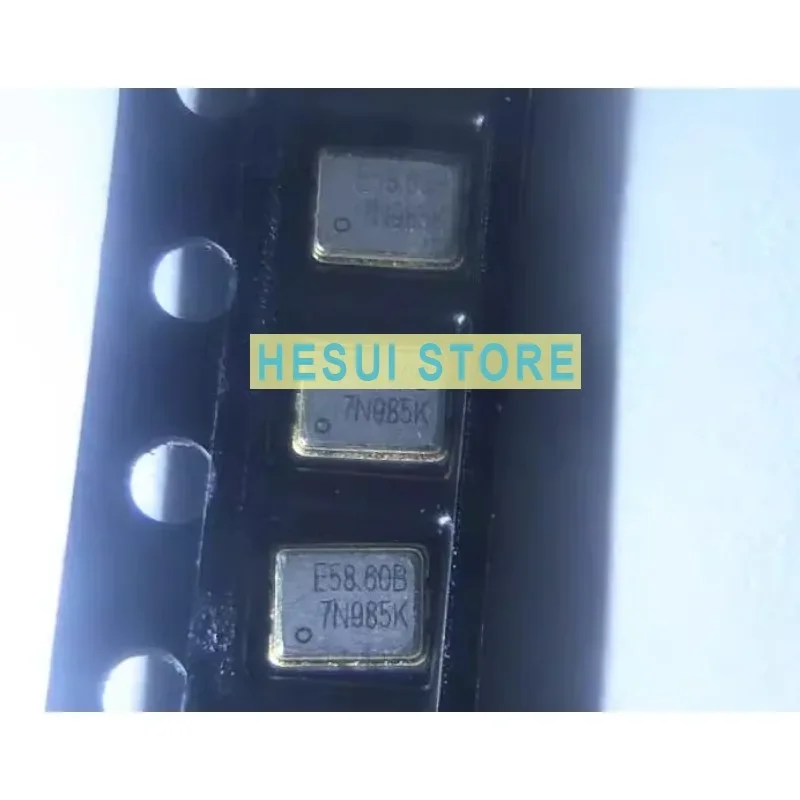 

1/5/10 шт. OSC 3225 E58.60B 58,6 МГц 58,60 МГц активный чип-колератор 3,2X2,5 мм 4-контактный