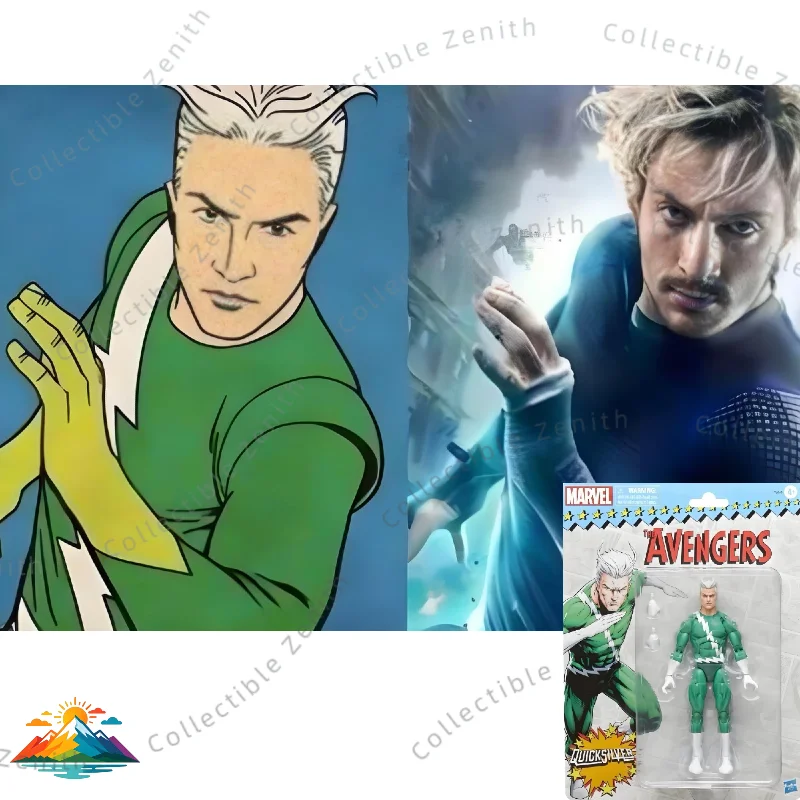 

【IN STOCK】Hasbro Marvel Legends Series Quicksilver 15cm Comics Action Figure Collection Original Toys Model Ornament Gifts