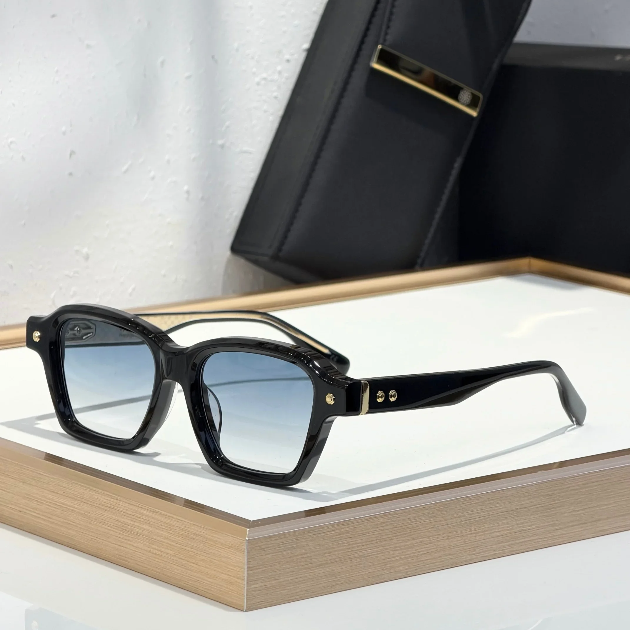 JD Project 08 Top Quality Mens Sunglasses for Women Retro Trend Luxury Acetate Titanium UV400 Designer Sunglasses Frame