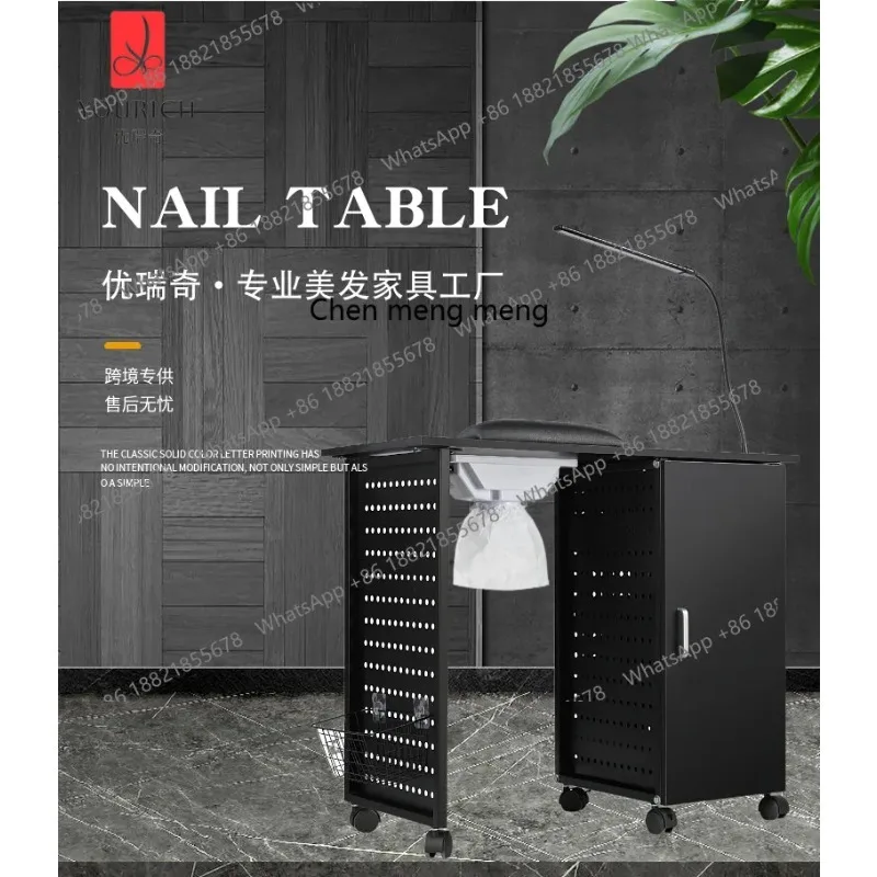 Discounts Manicure workbench Manicure table with vacuum cleaner Simple beauty manicure table