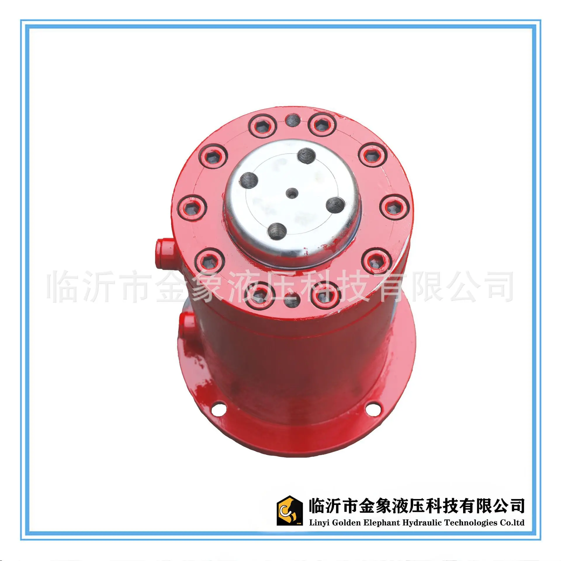 Hydraulic Cylinder Oil Top Woodworking Machinery Workbench Cylinder Upper Compass Upper Flat Shaft Header, Bore: 125