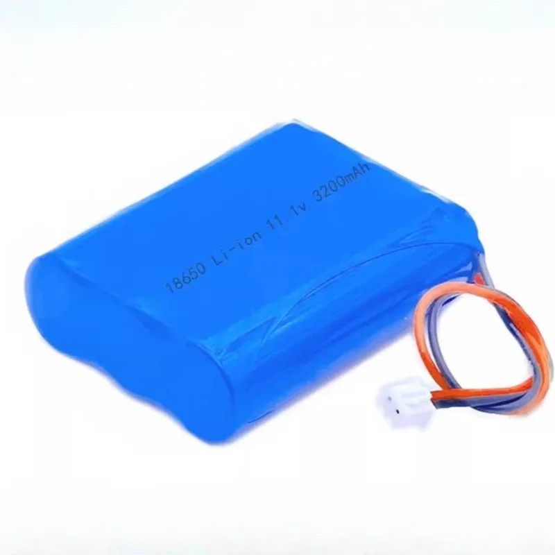 18650 High Capacity Lithium Battery 11.1V 3S1P 3S2P for Loudspeaker Beauty Device Monitoring Light Strip Rechargeable Batteries