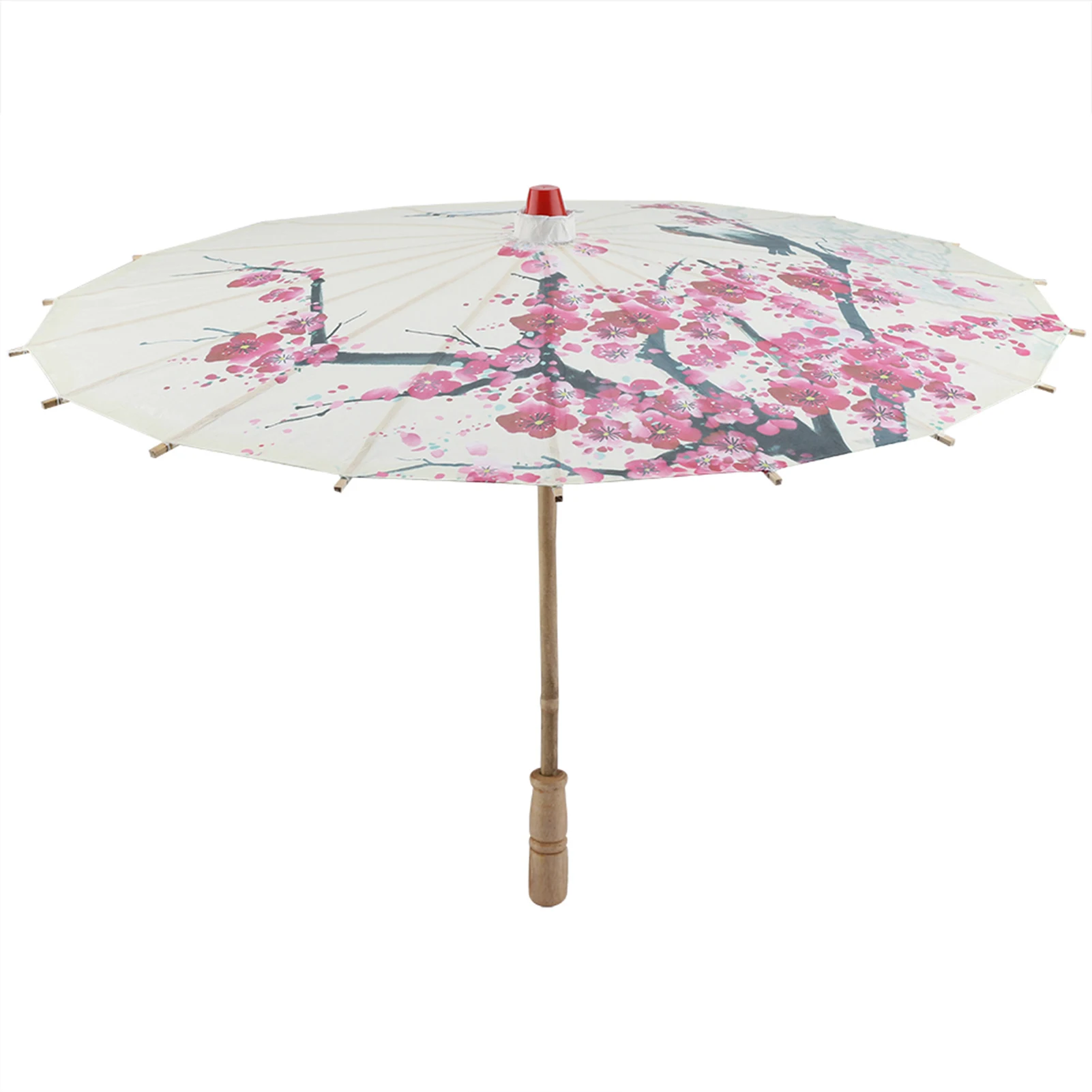 

Plum Blossom Pattern Handmade Oiled Paper Umbrella Chinese Art Classical Dance Umbrellas Stage Performance Decor Props