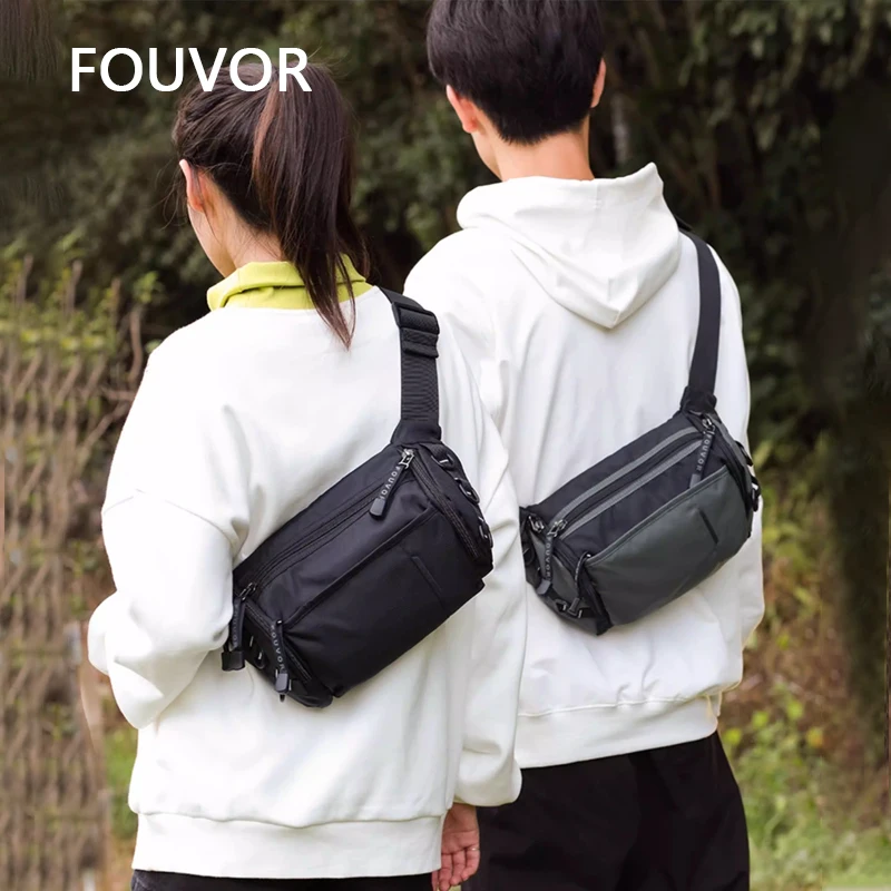 

Женская поясная сумка Fouvor большой вместимости, легкая нагрудная сумка, спортивная сумка через плечо для активного отдыха, новые дорожные мини-сумки 2022-06