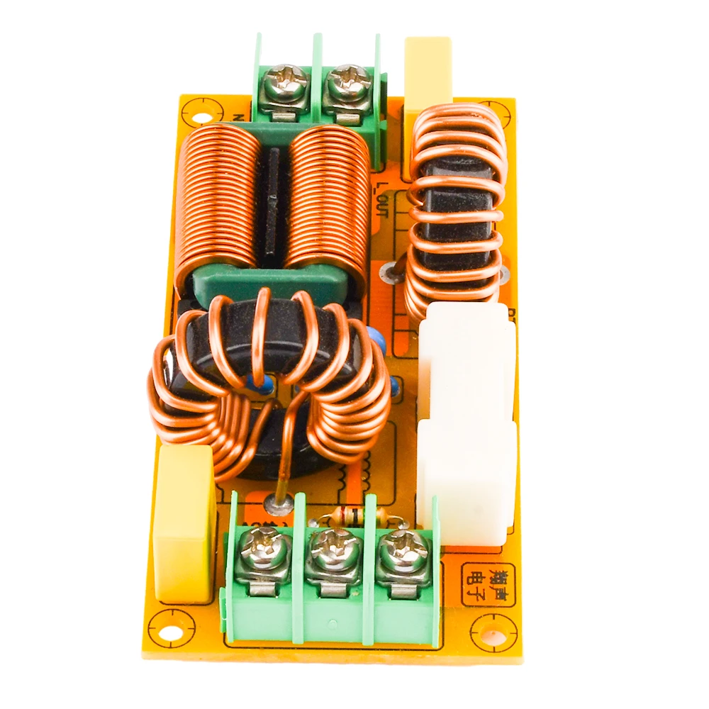 Imagem -03 - Filtro de Interferência Eletromagnética Filtragem de Alta Frequência para Placa do Carro ac 110250v 2a 4a 10a 20a Emi