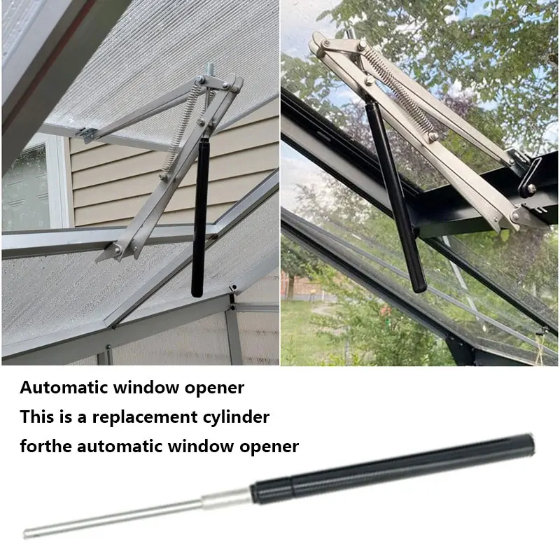 Automatic Window Opener Cylinder Greenhouse Ventilation Replacement Rod Thermally Controlled Single Double Spring Horticulture T