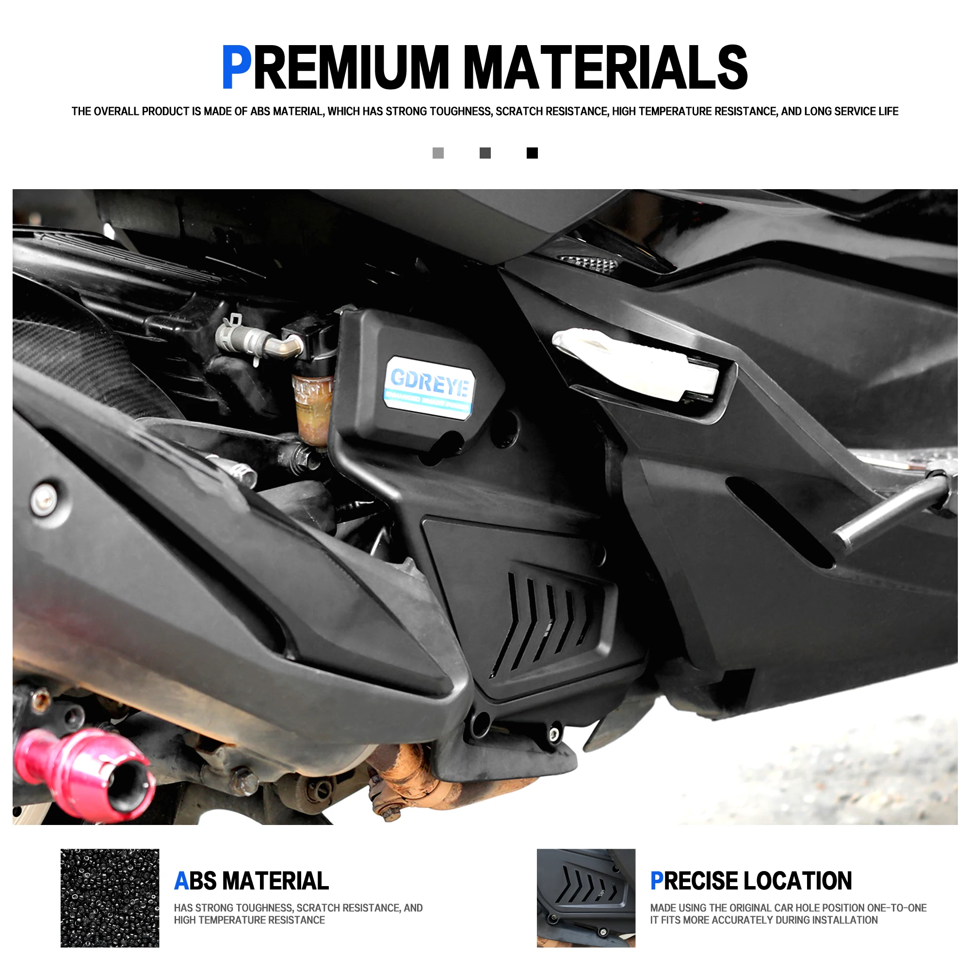 جديد حزمة الضغط العالي الغطاء الواقي زيت المحرك غطاء مضاد للسرقة الحرس الزخرفية لهوندا ADV350 2024 NSS350 FORZA350