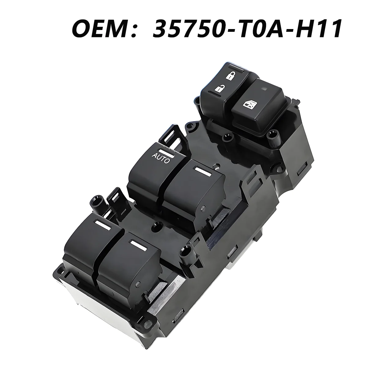 

35750-T0A-H11 Передняя левая сторона водителя, главная кнопка управления стеклоподъемником, 24 контакта для Honda CR-V CRV 2014 2015 2016 2017