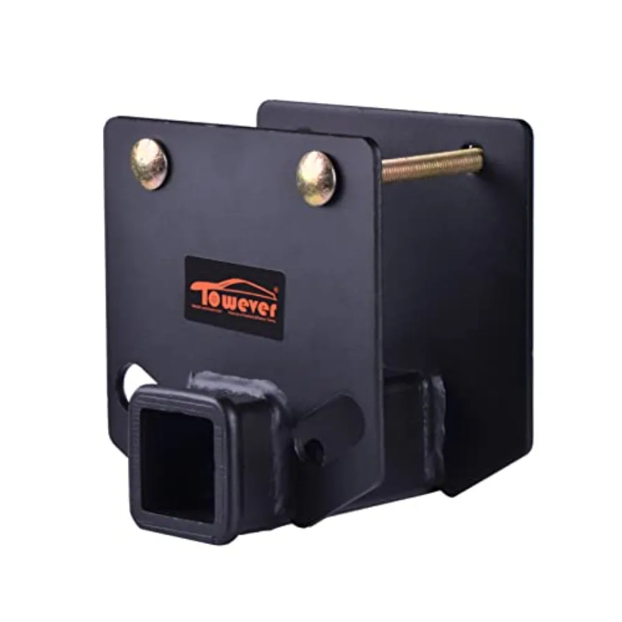 

Trailer Hitch Receiver RV Bumper Hitch Receiver 2 Inch for 4 x 4 Inches Square RV Bumper Rack Trailer Towing Purpose