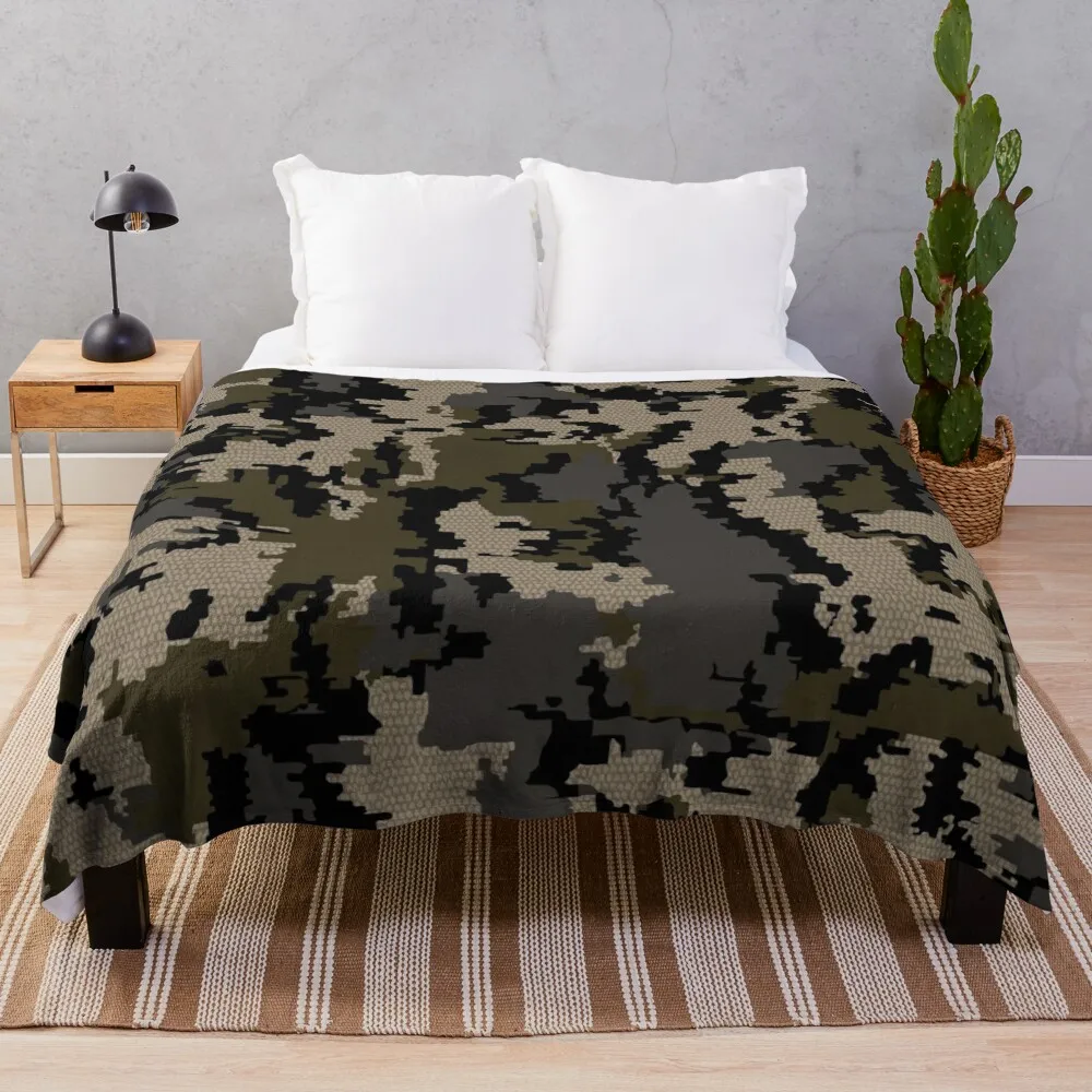 Everything Camo and Camouflage Throw Blanket Camping Thermals For Travel Blankets