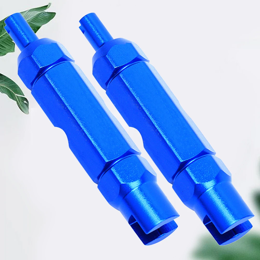 

2Pcs Gas Nozzle Wrench Core Tool Bike Tire Extension Tube Disassembly Inner Removal Professional Portable Valve