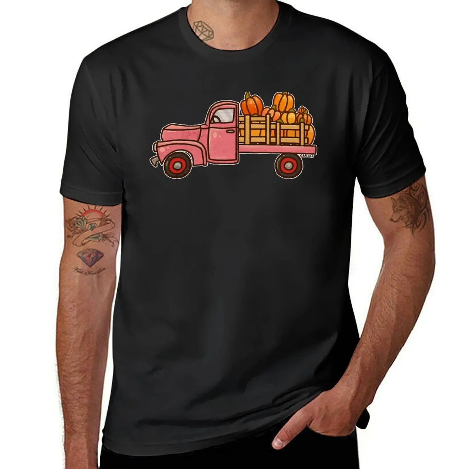 Pickup A Pumpkin! (Pink Version) T-Shirt sublime customs design your own mens t shirt graphic