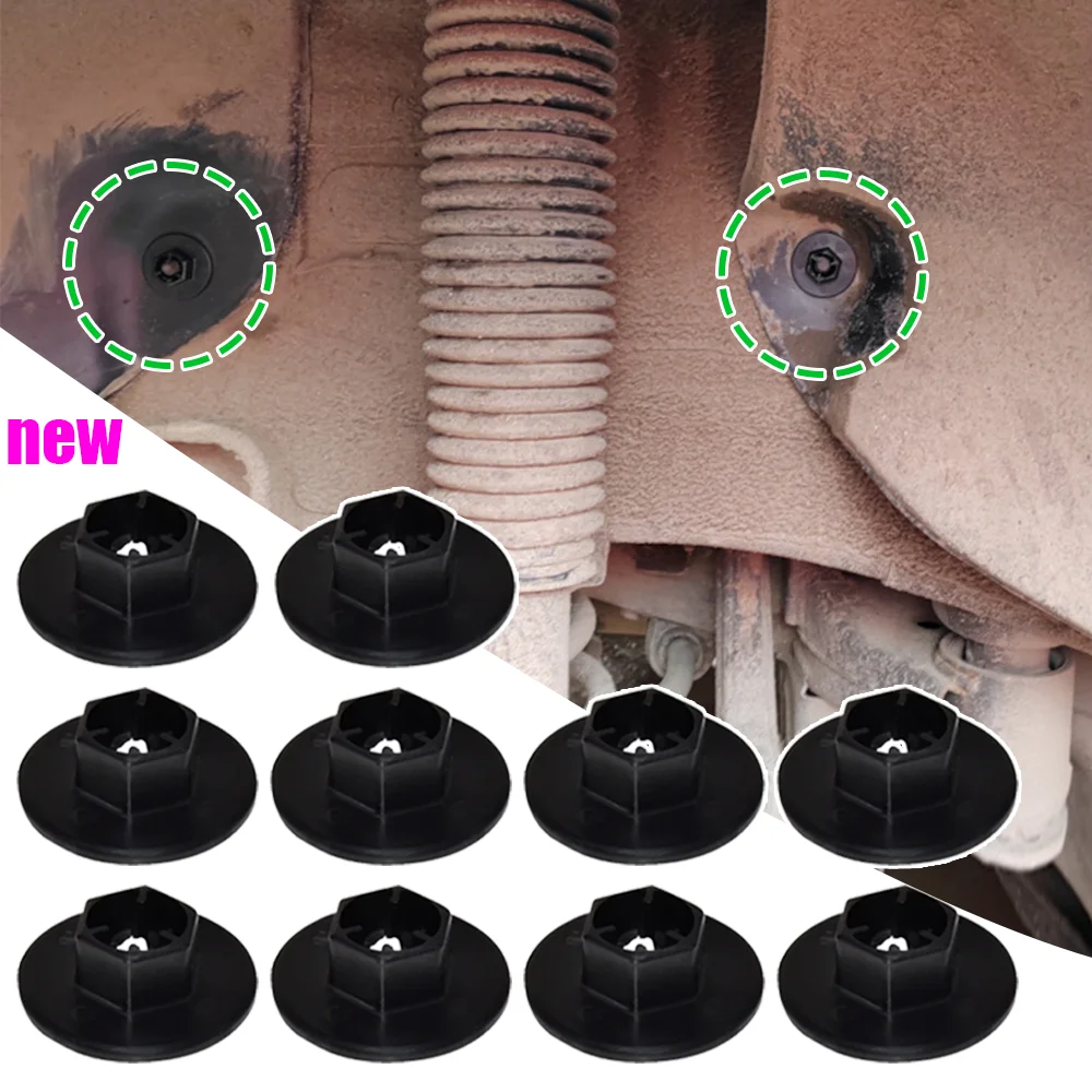 10X 8414526000 For Hyundai Tucson TL 2015 2016 2017 2018 2019 - 2021 Fender Panel Lining Fixed Clip Nut Mudguard Buckle Clip NEW