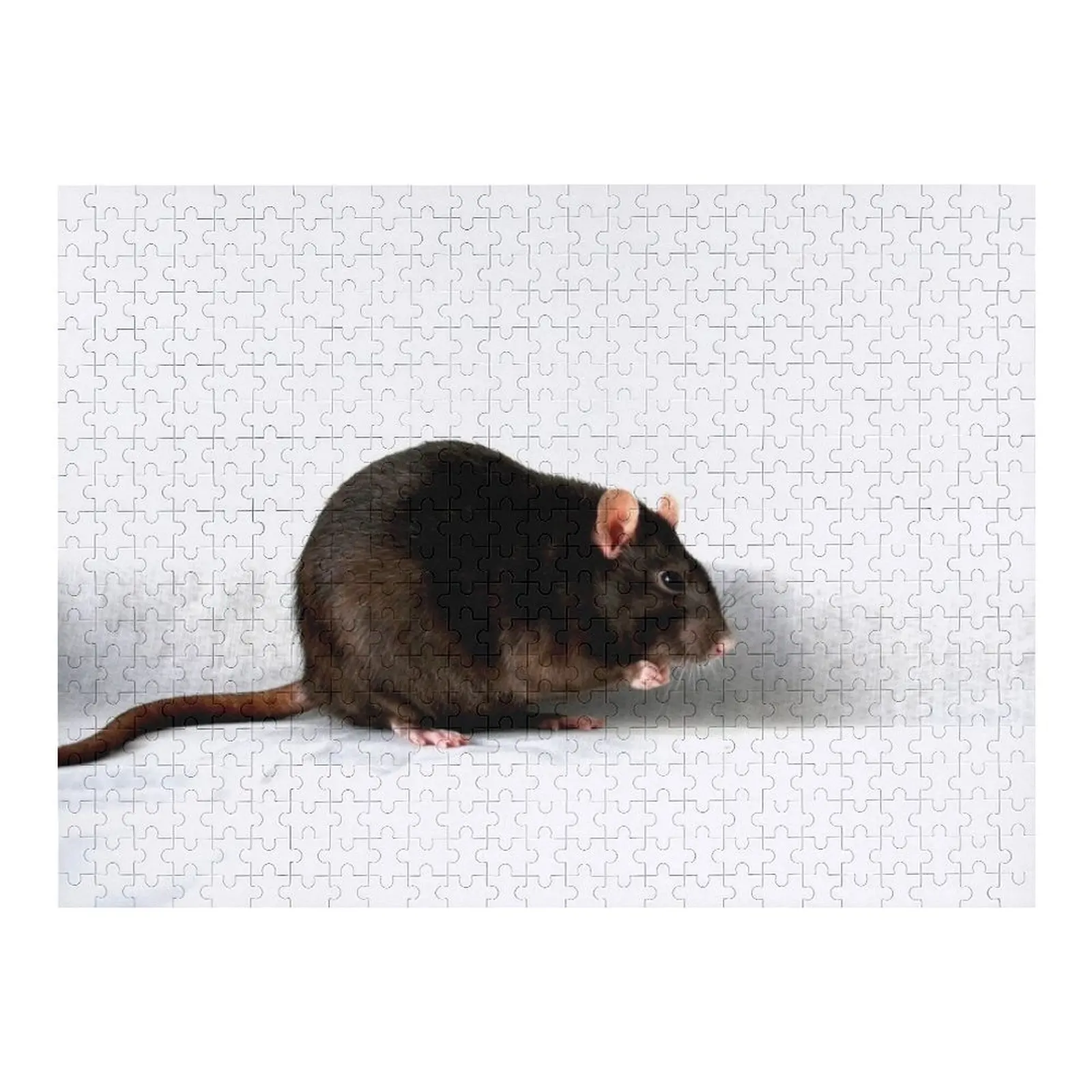

Rat Jigsaw Puzzle Wooden Name Personalized Baby Object Puzzle