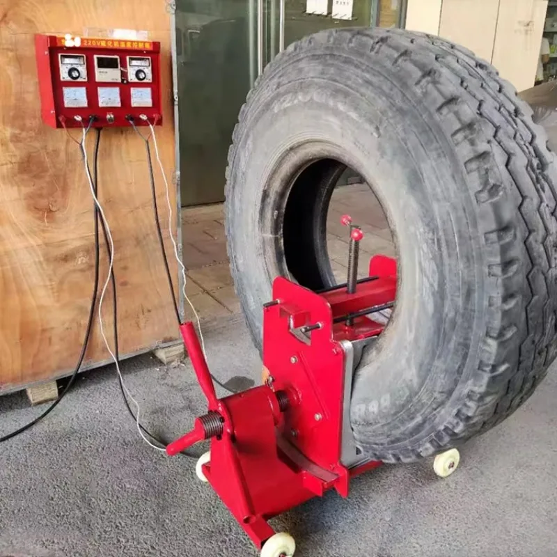 Small Diamond Tire Repair Vulcanizing Machine 1100-1200 Truck Tires Hot Patching Machine China