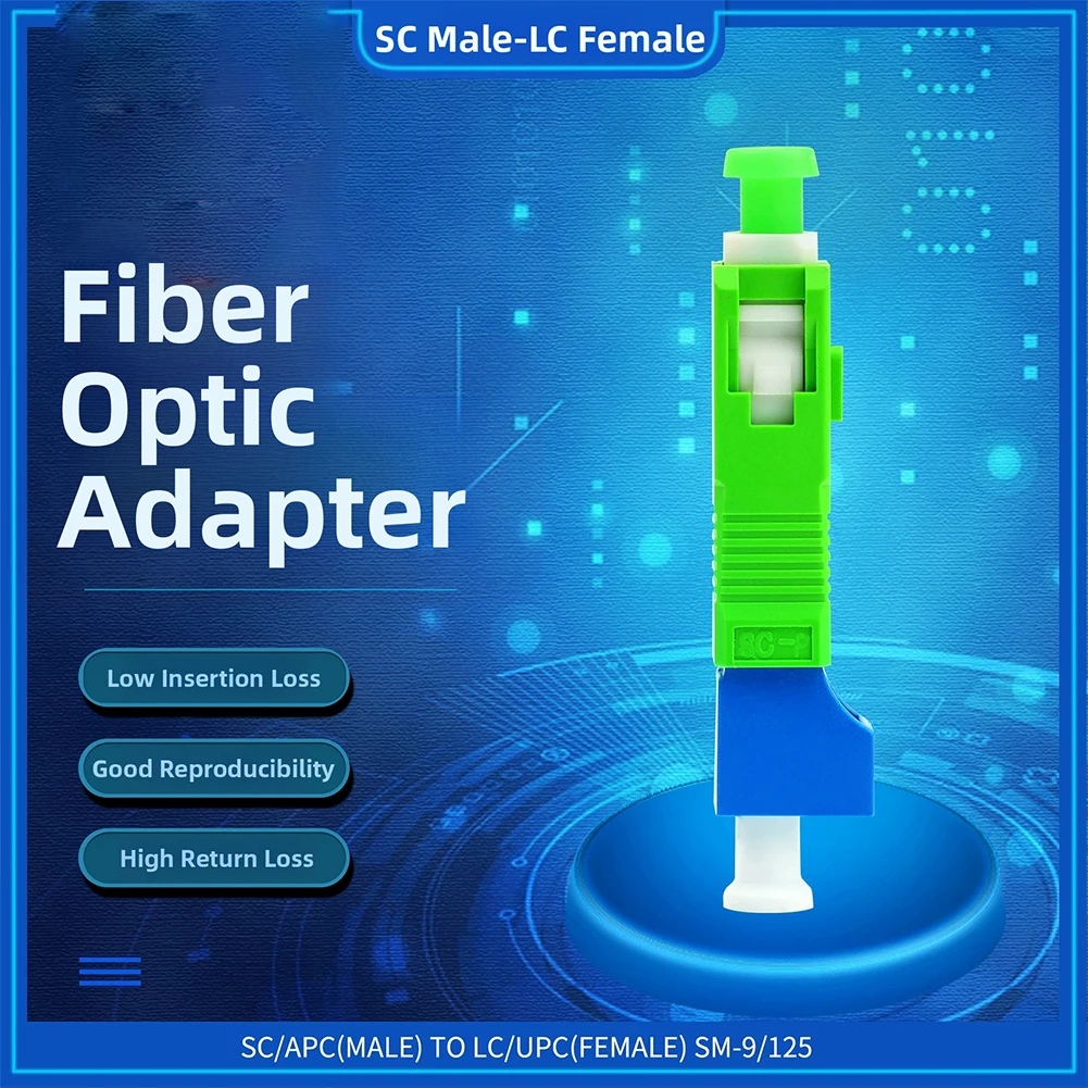 For Power Meter Testing Fiber Optic Adapter Power Meter Adapter Easy Installation Fiber Adapters Fiber Optic Adapter