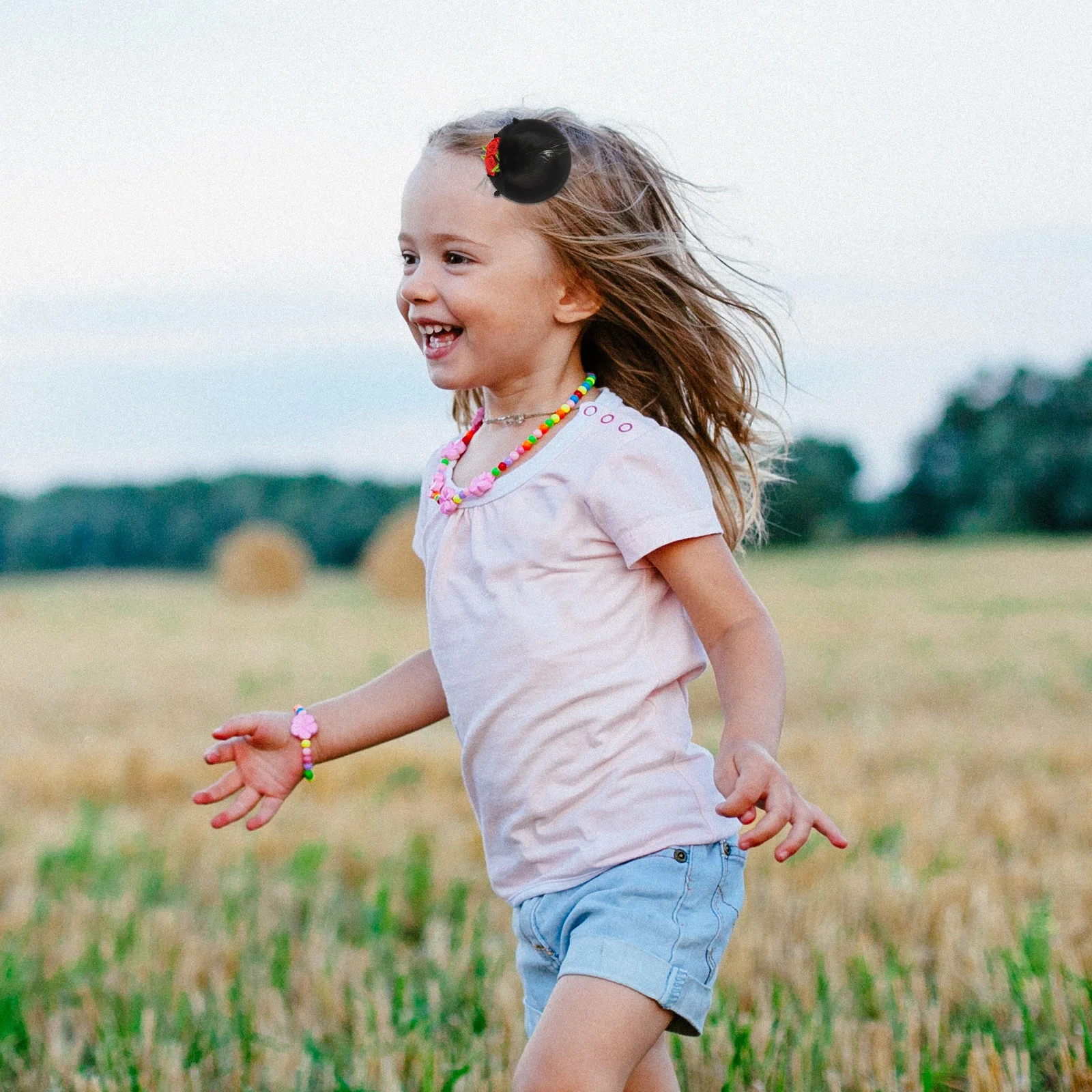 

12pcs Hair Clip Mini Hat Shape Bobby Pins For Girls Lightweight Bridal Hair Accessories Prom Party Wedding Bride