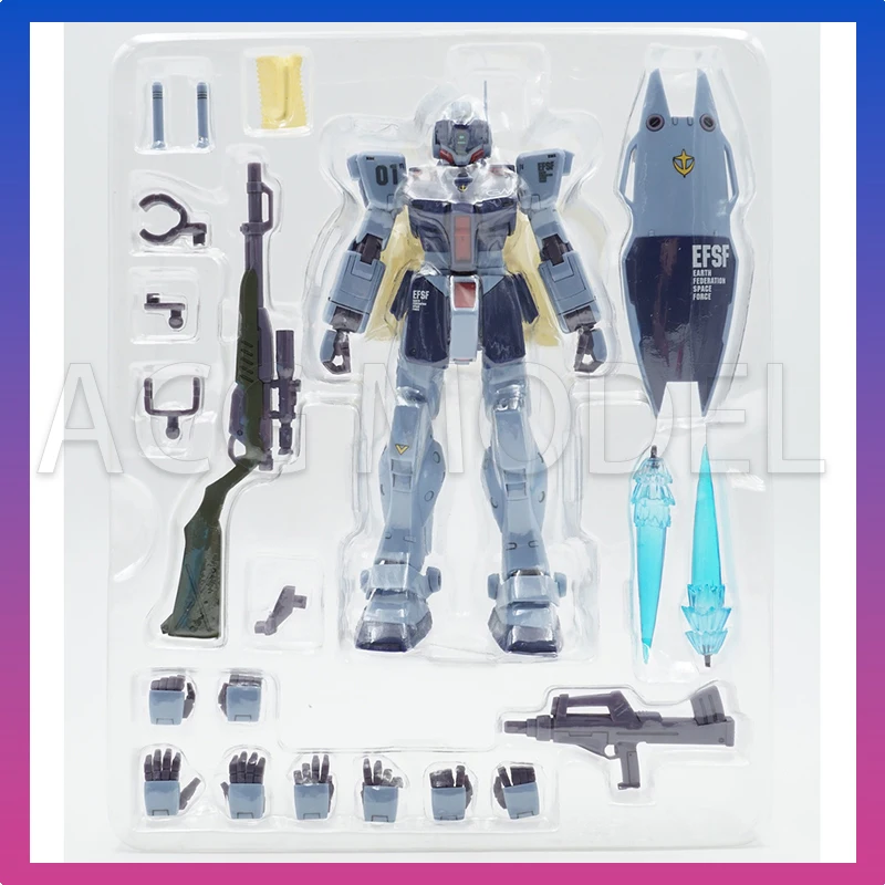 BANDAI De ROBOT GEESTEN RGM-79SP GM Sniper 2 Action Figure GM Gundam Anime Montage Plastic Model Kit Speelgoed