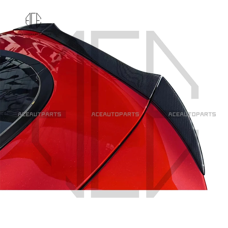 New Arrival N Style Dry Carbon Fiber Racing Rear Spoiler Wing For Mclaren GT No Drilling