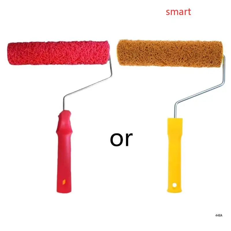 Texture Pattern Drywall Compound For Smooth Plastering Construction Tool Wall Brush Putty Roller Random color