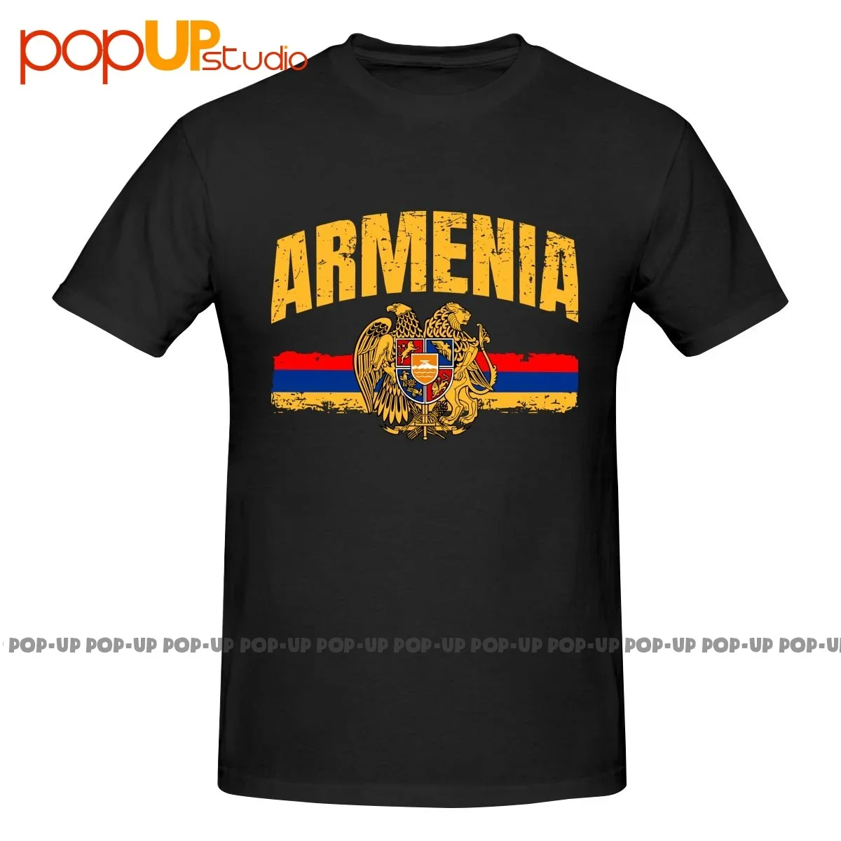 Armenia Armenian Heritage Independence Day Shirt T-shirt Tee Top Retro Splicing Hot Deals